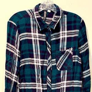 Allison Joy plaid flannel from Evereve